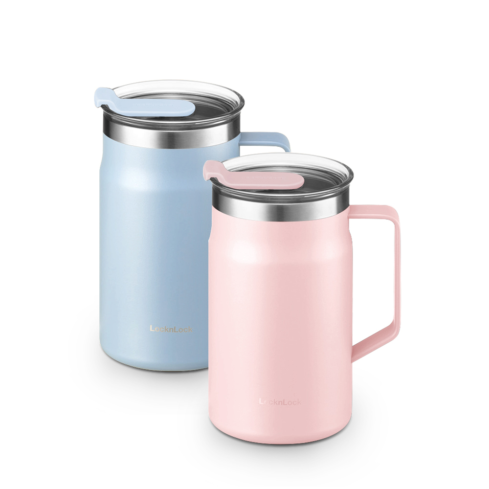 Ca Nước Giữ Nhiệt LocknLock Metro Table Mug 600Ml - 2 Màu (Hồng, Xanh Da Trời) - LHC4282, , large image number 0