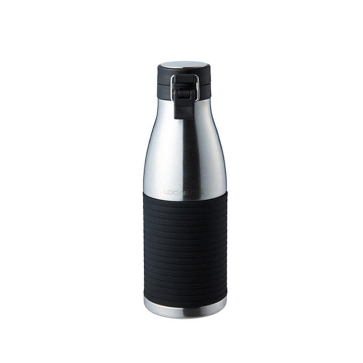 Bình Giữ Nhiệt Bằng Thép Không Gỉ LocknLock Cylinder Bottle 430Ml - Màu Bạc - LHC4145SLV, , large image number 0