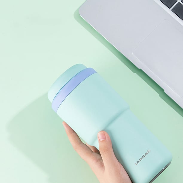 Bình Giữ Nhiệt LocknLock Daily Macaron Tumbler 480Ml - 6 Màu (Xanh, Tím, Hồng, Vàng, Ngà SH1, Ngà SH2) LHC3292, , large image number 3