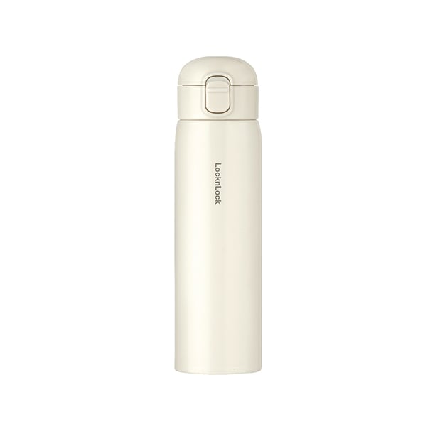 Bình Giữ Nhiệt LocknLock Round One - Touch Tumbler 500Ml - 2 Màu (Đen, Trắng) - LHC3296, , large image number 1