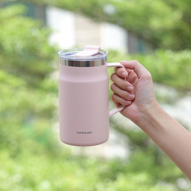 Ca Nước Giữ Nhiệt LocknLock Metro Table Mug 600Ml - 2 Màu (Hồng, Xanh Da Trời) - LHC4282, , large image number 4