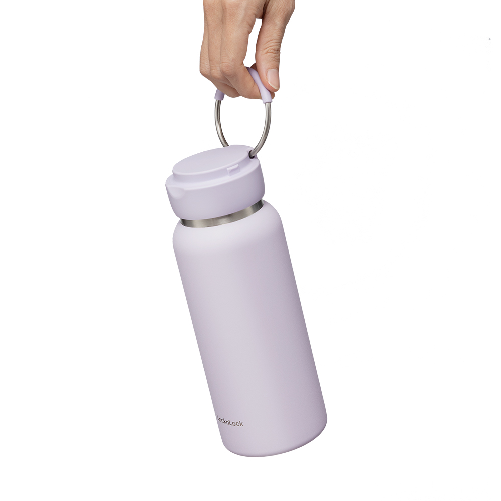 Bình Giữ Nhiệt LocknLock Sling Ring Tumbler 800Ml - 3 Màu (Ngà, Tím nhạt, Mint) - LHC4322, , large image number 4