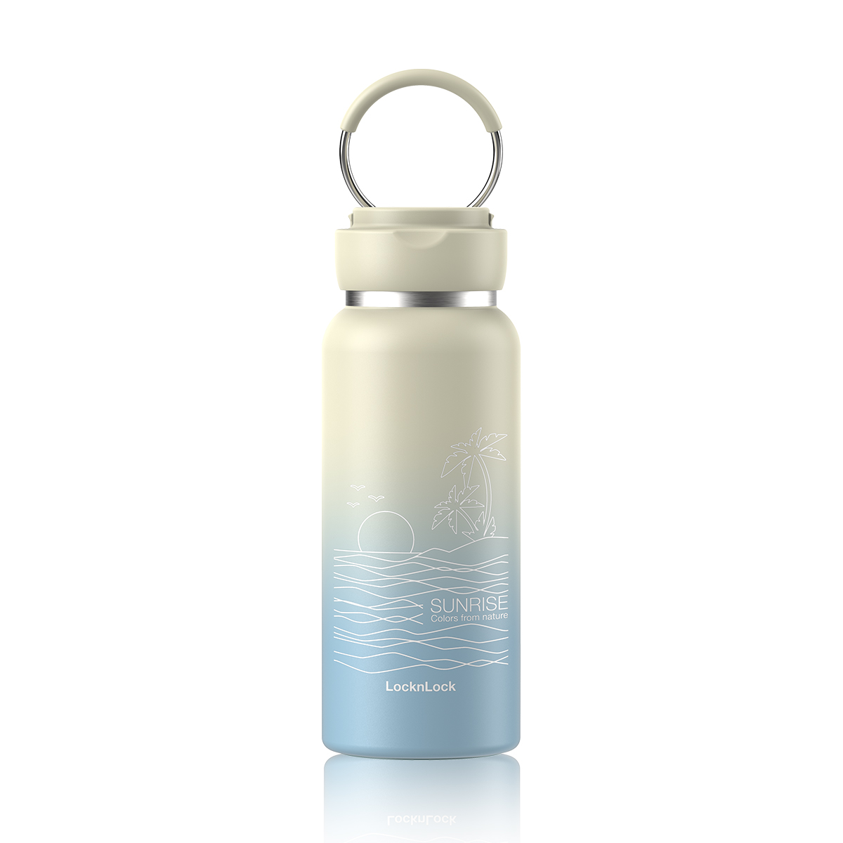 Bình giữ nhiệt LocknLock Sling Ring Nature Tumbler 650ml - 3 Màu (Sunrise, Sunset, Ocean)- LHC4321, , large image number 4