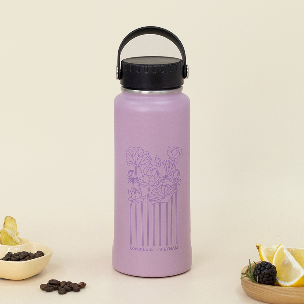 Bình Giữ Nhiệt LocknLock Riga Tumbler Vietnam Edition - 4 Màu (Be, Xanh Lá Đậm, Xanh Navy, Tím) - LHC4160, , large image number 8