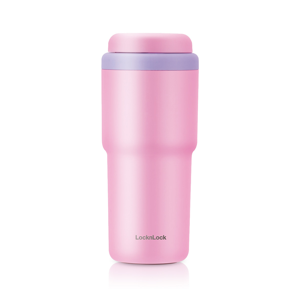 Bình Giữ Nhiệt LocknLock Daily Macaron Tumbler 480Ml - 6 Màu (Xanh, Tím, Hồng, Vàng, Ngà SH1, Ngà SH2) LHC3292, , large image number 7