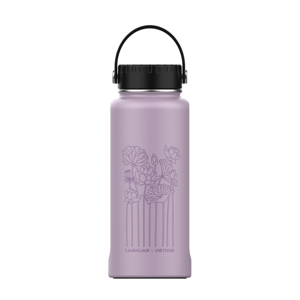 Bình Giữ Nhiệt LocknLock Riga Tumbler Vietnam Edition - 4 Màu (Be, Xanh Lá Đậm, Xanh Navy, Tím) - LHC4160, , large image number 7